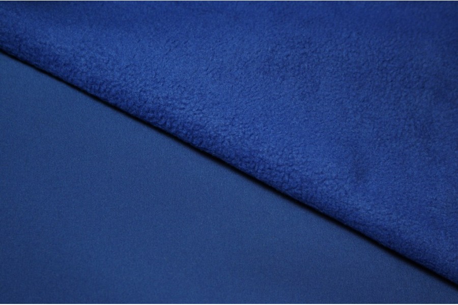 10cm Softshell uni kobaldblau  (Grundpreis € 19,00/m)